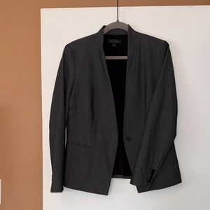 Ann Taylor Charcoal Blazer
